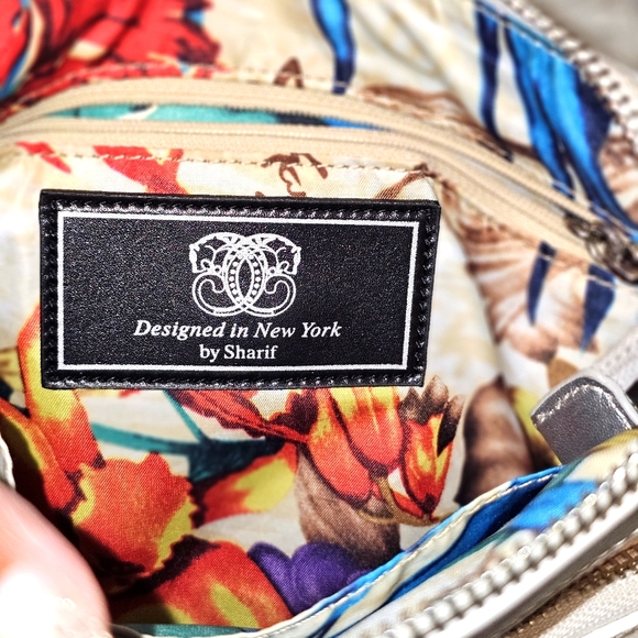 Sharif Zip Leather Crossbody Bag - Picture 15 of 15